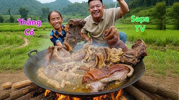 Bà Tân Vlog - Lần Đầu Cùng Cháu Hải Sapa TV Làm Nồi Lẩu Thắng Cố Khổng Lồ 100Kg