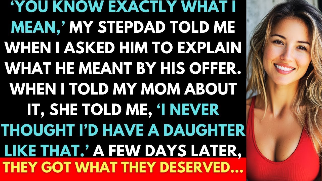 Stepfather’s Shocking Offer Backfired — I Exposed the Truth They Tried to Hide