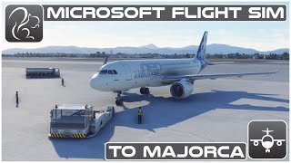 Gibraltar to Majorca IFR (Airbus A320neo)  Microsoft Flight Simulator (LXGBLEPA)