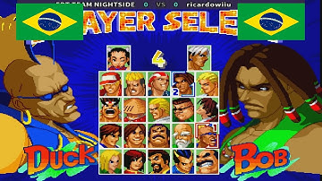 Real Bout Fatal Fury 2 - The Newcom - FDT TEAM NIGHTSIDE vs ricardowiiu