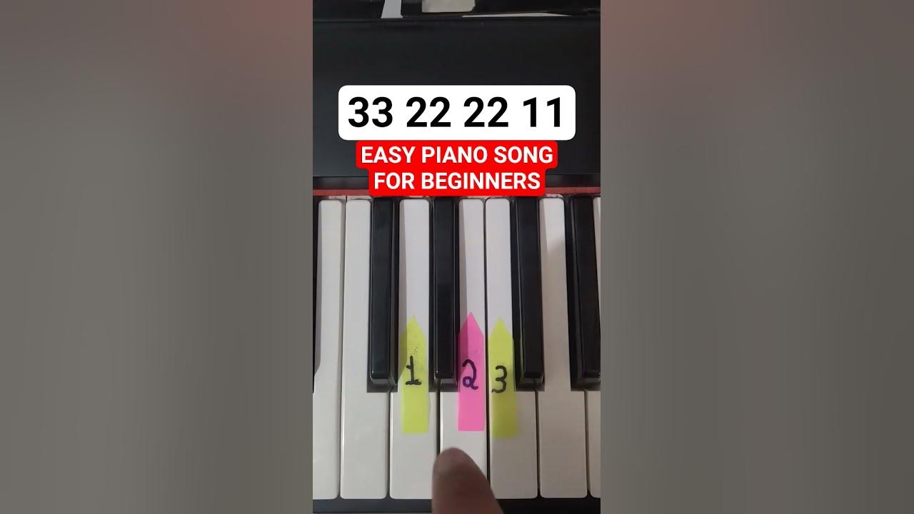 🎹 EASIEST Piano Song for Beginners! 😍🎶