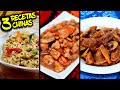 3 RECETAS de COMIDA CHINA 2 para hacer en CASA con las que FLIPARAS!