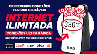 💥 INTERNET ILIMITADA para Android e iPhone/iOS! SEM FALHAS/MEGA RAPIDA⚡
