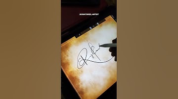 Raj Kumar Name signature// sign of #rajkumar #singnature #artist #like #subscribe