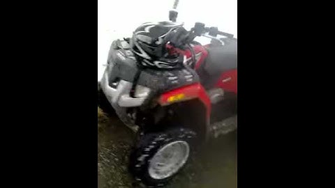 polaris broken axle