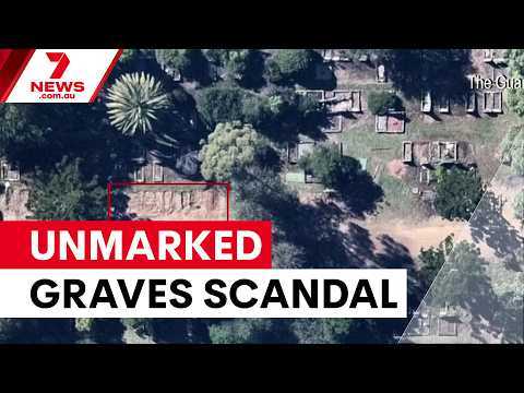 Unmarked mass graves uncovered at Sydney cemeteries | 7NEWS