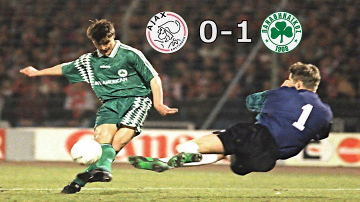 Άγιαξ - ΠΑΟ: 0-1 (Highlights) | Ημιτελικά Champions League (1995-96)