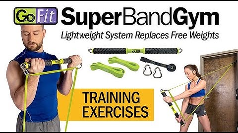 GoFit Super Band Gym Training Exercises