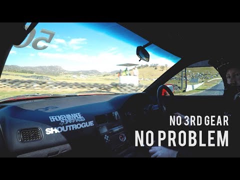 No 3rd Gear, No Problem! | 180sx Baskerville Raceway Drifting