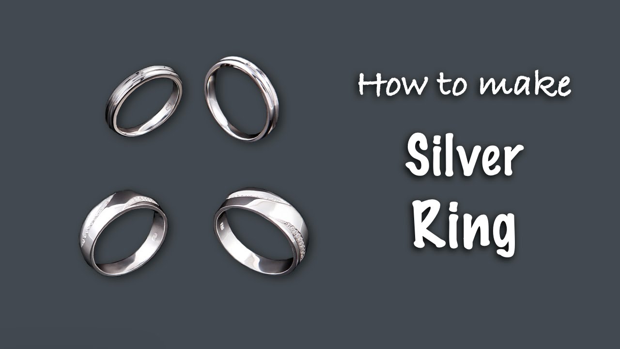 How to make silver ring Jewelry making Jewelry DIY Fashion Jewelry 은반지 제작 과정 銀の指輪