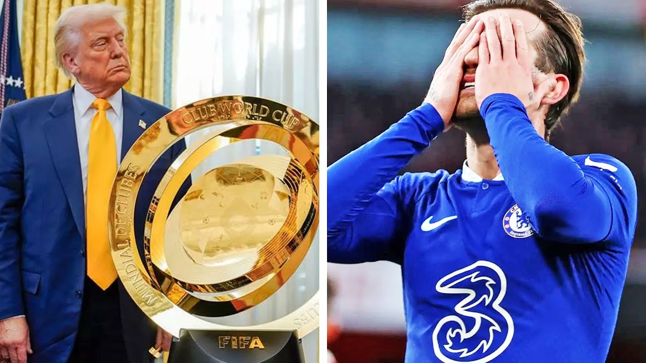 Trump STOLE A SOCCER TROPHY, players given a REPLICA