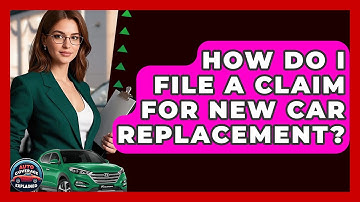 How Do I File A Claim For New Car Replacement? - Auto Coverage Explained