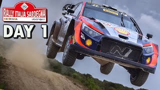 Rally Italia Sardegna 2024 | Friday Highlights - Pure Actions and More