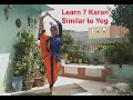 Learn Yoga similar to Natyashastra's 7 Karana