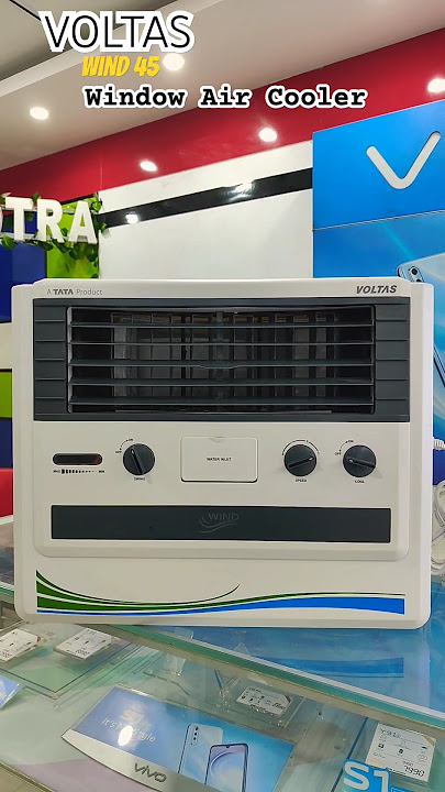 Voltas 45L Window Air Cooler Wind45 First Impression #shorts #yoytubeshorts #voltas #cooler