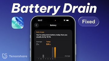 iPhone Battery Draining After iOS 26 Update？Here is the Fix!!