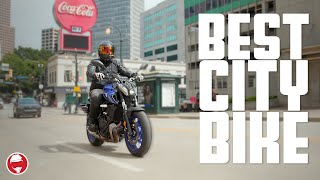 If you ride in a City you NEED THIS BIKE | 2021 Yamaha MT-07 City Review