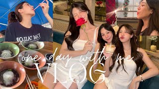 Vlog 1 Day With nami กินก๋วยเตี๋ยวร้านโปรด🍜 ,วันเกิดน้องสาว 🎂 | withnami