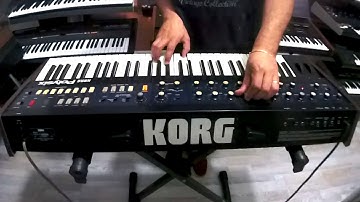 korg PolySix , analog synthesizer date released 1981