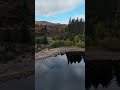 Solo camping, camp by the loch, water like glass. @POMOLY #camping #campinglife #nature