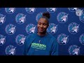 “[Phee] Is Willing To Step Up To Whatever Matchup.” | Rebekkah Brunson Shootaround Sound | 06.17.25