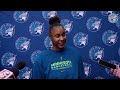 “[Phee] Is Willing To Step Up To Whatever Matchup.” | Rebekkah Brunson Shootaround Sound | 06.17.25