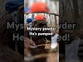 Bigfoot Finds Mystery Powder 💀🧼. Yep, he is high now...#bigfoot