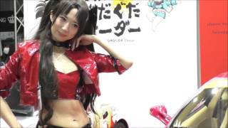 遠坂 凛（とおさか りん）＆フェラーリ痛車  Cosplayer of Rin Tohsaka:Fate/stay night