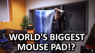 HOLY $H!T - Biggest mousepad in the world!?