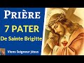 Prire les 7 pater noster de sainte brigitte