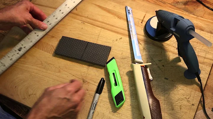 Creating a smooth curve with EVA foam