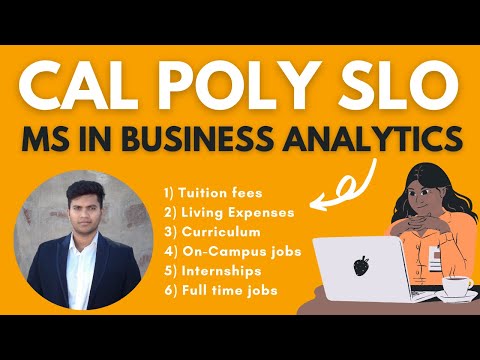 CAL POLY SLO MS IN BUSINESS ANALYTICS | MS IN USA