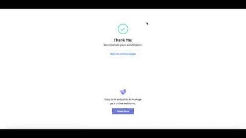 How to Get Email from an HTML Form, All-in-one form backend service
