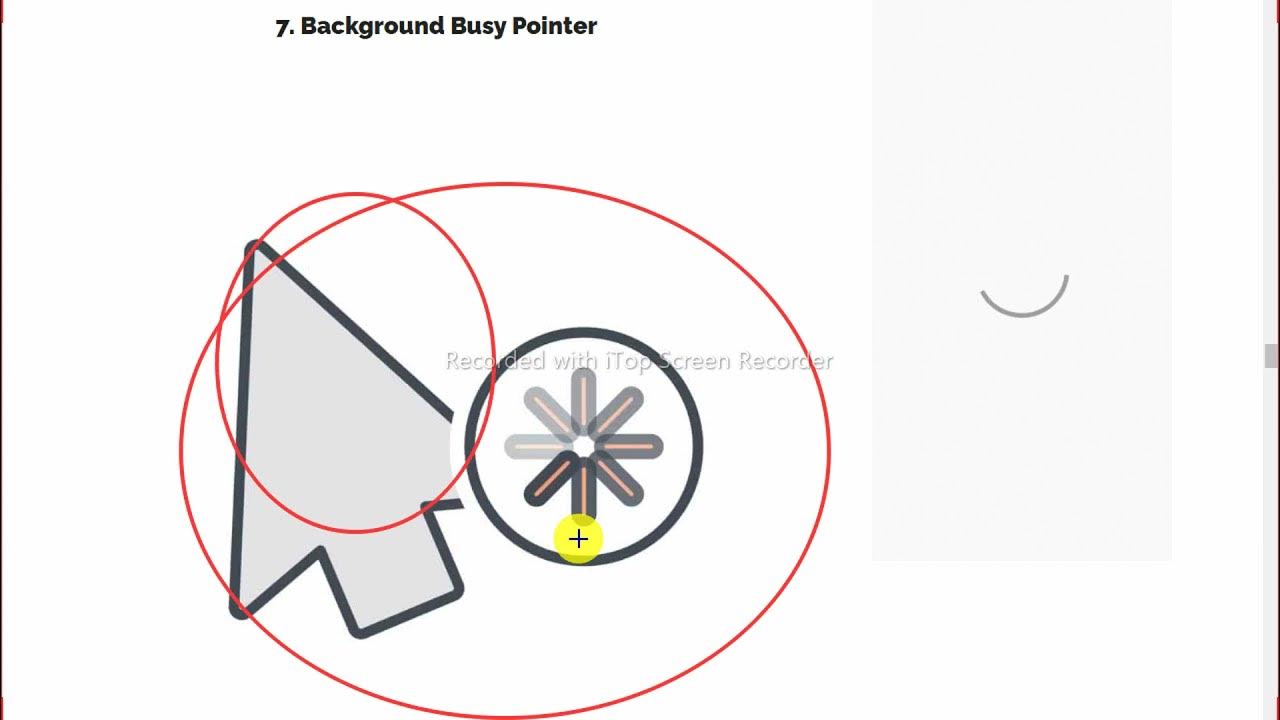 computer mouse pointers explained YouTube