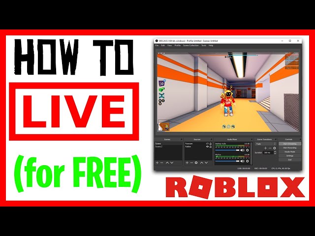 How I Live Stream Secrets Revealed How To Livestream Roblox Free No Lag Obs Studio 2019 Youtube - chaosity roblox hack roblox robux kodlari 2019