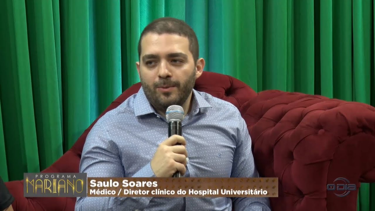 Entrevista com o Médico do trabalho Dr. Saulo Soares no programa Mariano 07 08 2023