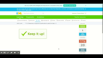 IXL | Sequences of congruence transformations: graph the image | 8th grade math