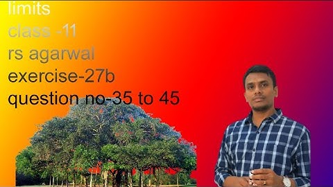 limits and derivatives | class 11 maths |exercise 27b|rs agarwal|