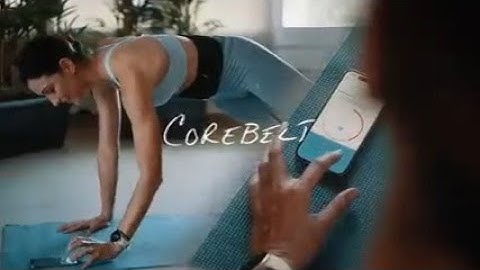 Compex CoreBelt ⚡️ App controlled muscle stimulation for the abs and back to tone and strengthen