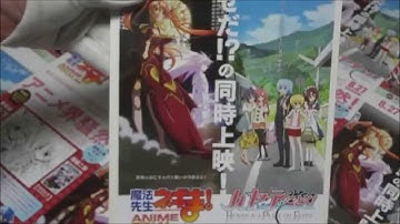 劇場版 魔法先生ネギま！ ANIME FINAL 劇場版 ハヤテのごとく！ HEAVEN IS A PLACE ON EARTH (A) (2011) 映画チラシ