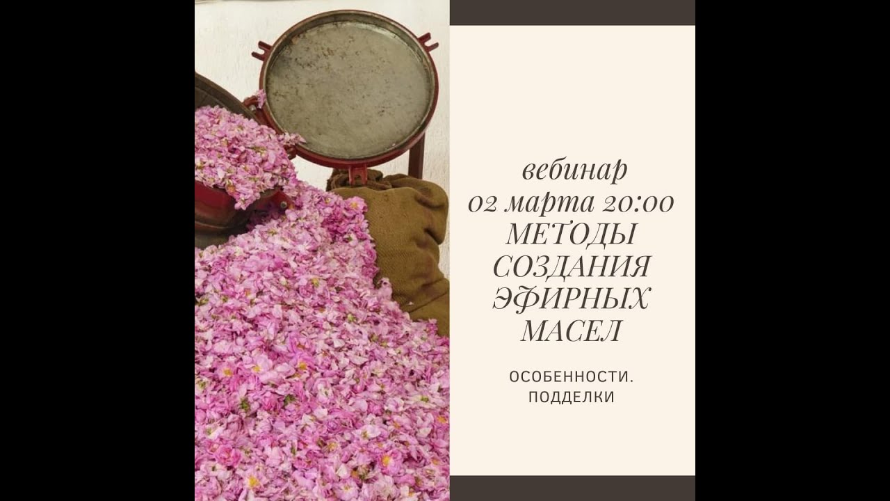 Технология производства эфирных масел - YouTube