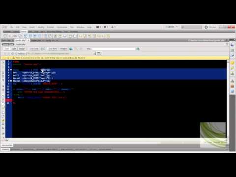 PHP Ve MYSQL Kullanarak İletişim Formu Yapmak