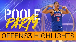 POOLE PARTY | Jordan Poole Offense Highlights | Season 2022-2023 |