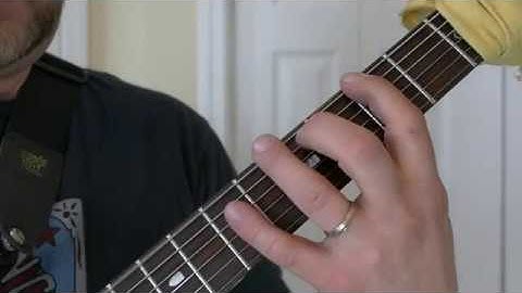 How to play the Dorian mode 3 notes per string for guitar