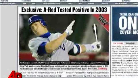 A-Rod Reportedly Tested Positive for Steroids