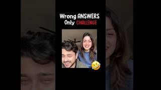 Wrong Answers Only challenge🤣 ft. @hardiksharma