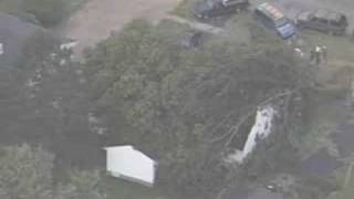 NewsChopper 32 Inspects The Damage