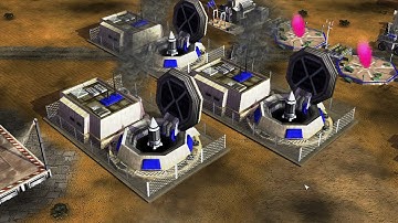 USA High Tech + 3 ICBM vs GLA - C&C Generals Condition Zero