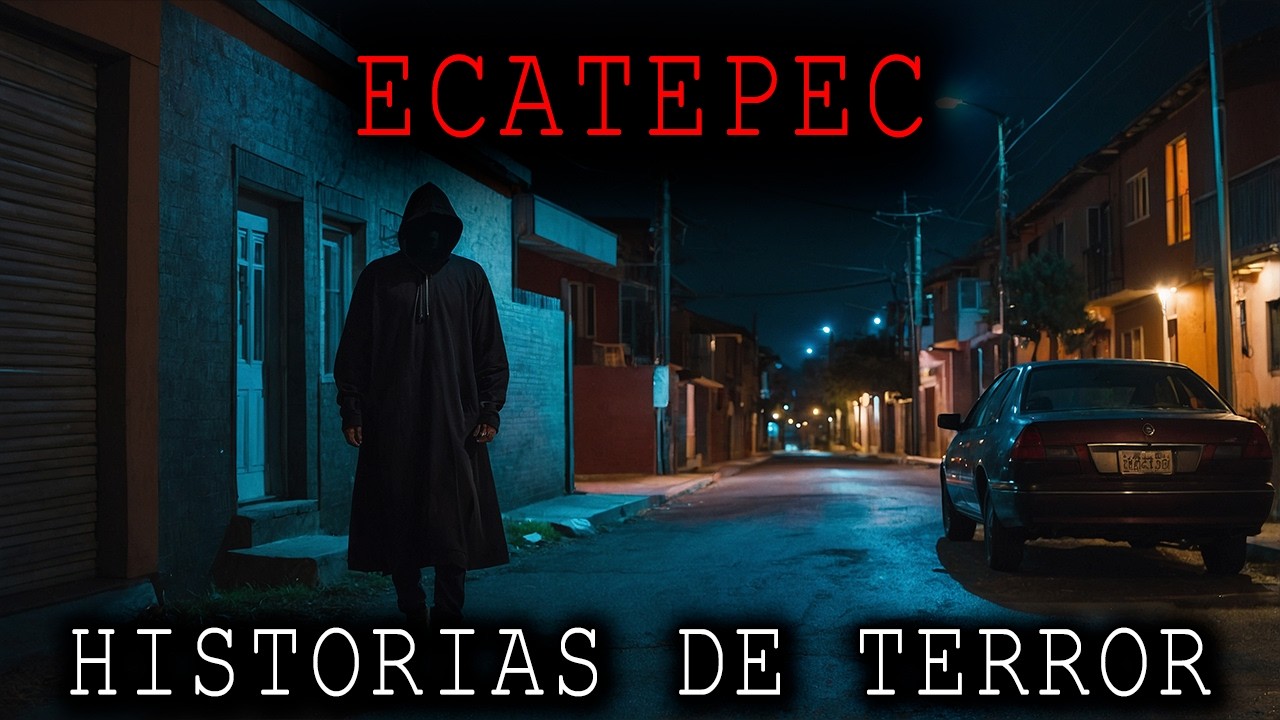 1 HORA DE HISTORIAS DE TERROR DE ECATEPEC MEXICO