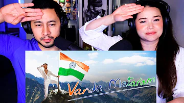 VANDE MATARAM | TIGER SHROFF | Reaction | VISHAL MISHRA | REMO D'SOUZA | Happy Independence Day!